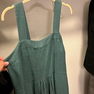 Patagonia dress with pockets! I’ve worn buttons in front and in back